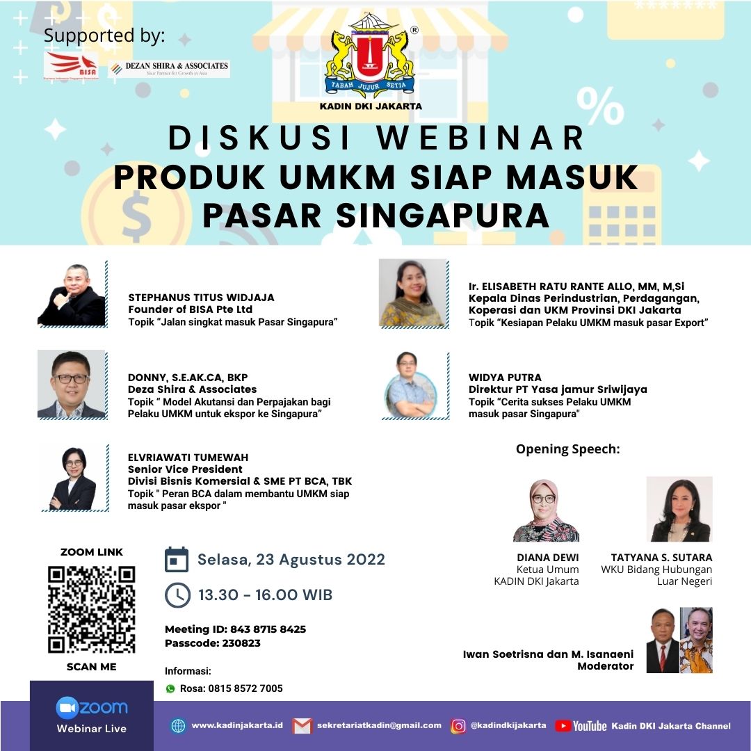 INFO Kegiatan dari KADIN DKI Jakarta